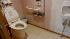 共用のトイレは車椅子対応の身障者用設置が６箇所あり安心です